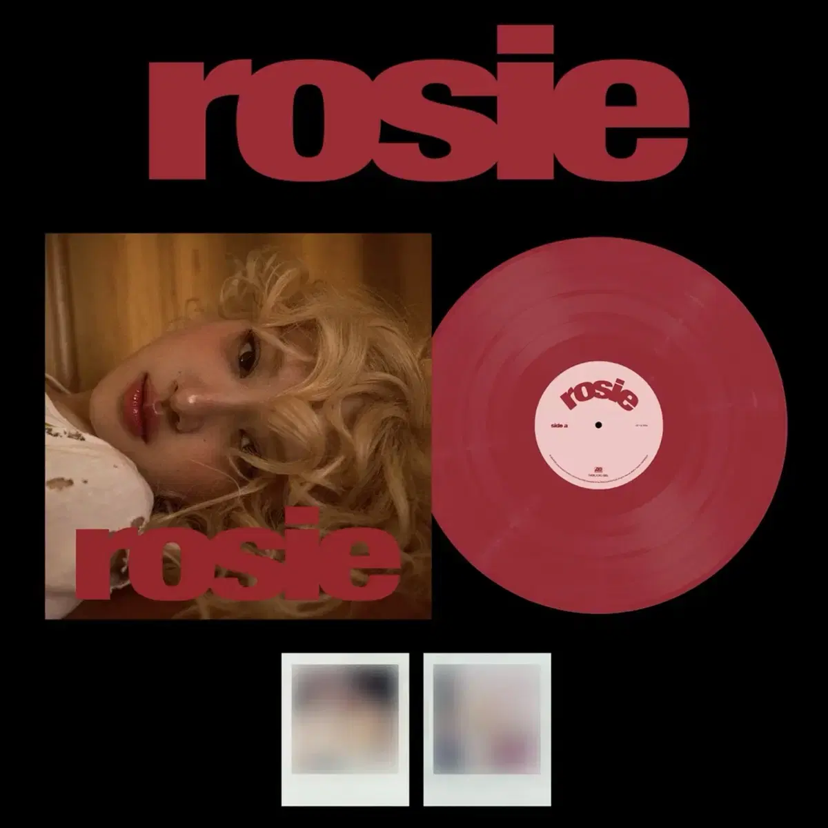 (미개봉)로제 lp rosie 애플레드